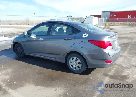 2015 Hyundai Accent Gls из США, поврежденный, VIN KMHCT4AE3FU885426